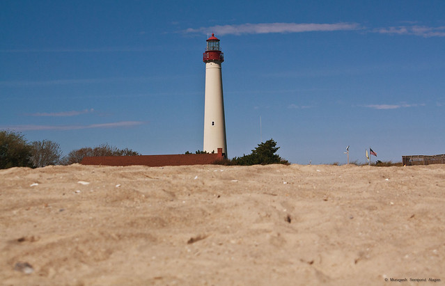 CapeMay Lighthouse - from Beach