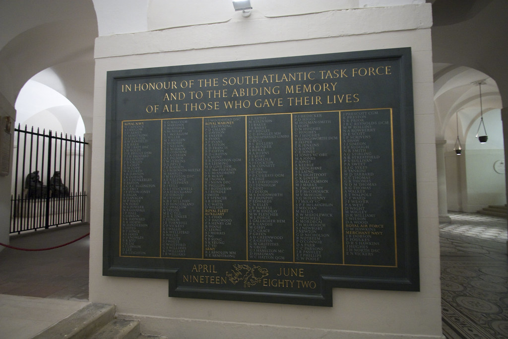 Falklands Memorial, St. Paul's Cathedral, London | "IN HONOU… | Flickr