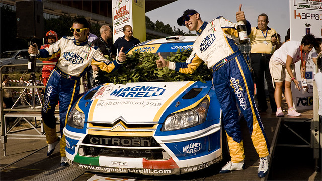 LUCA PEDERSOLI e  M. ROMANO | CITROEN C4 WRC | 26° Rally Proserpina 2011
