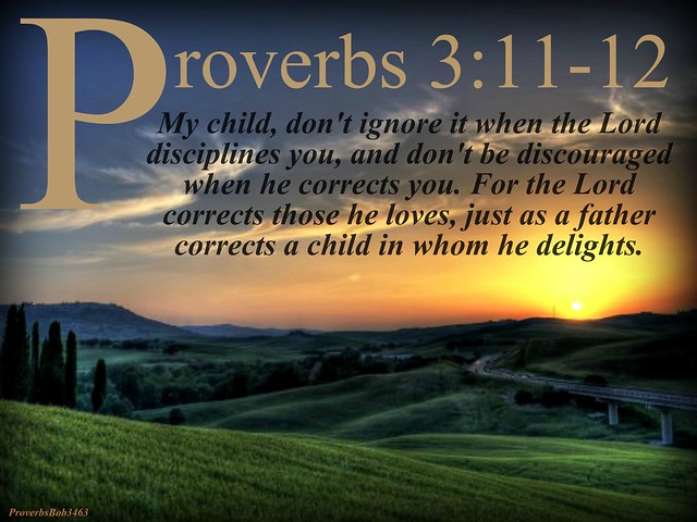 Proverbs 3:11-12
