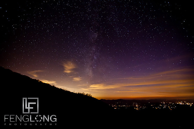 Milky Way Astrophotography at Brasstown Bald 10/26/11