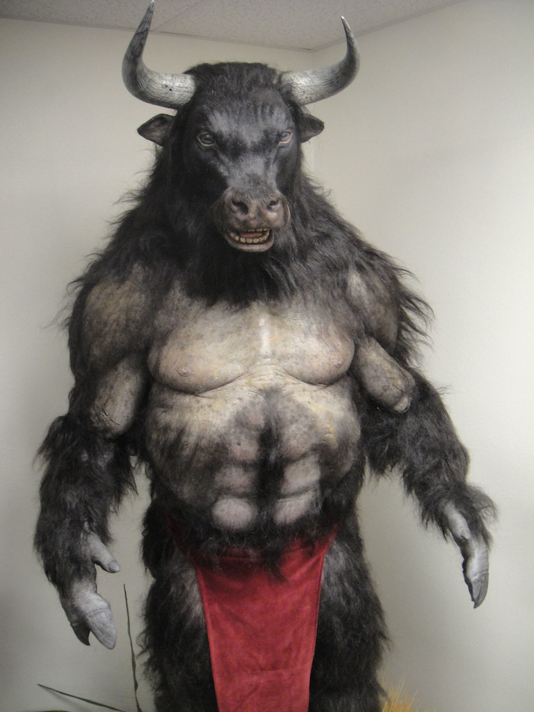 The Prop Store of London - LA - Minotaur costume from Voyage of the Dawn Tr...