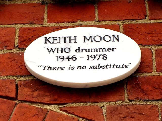 Keith Moon Grave Plaque