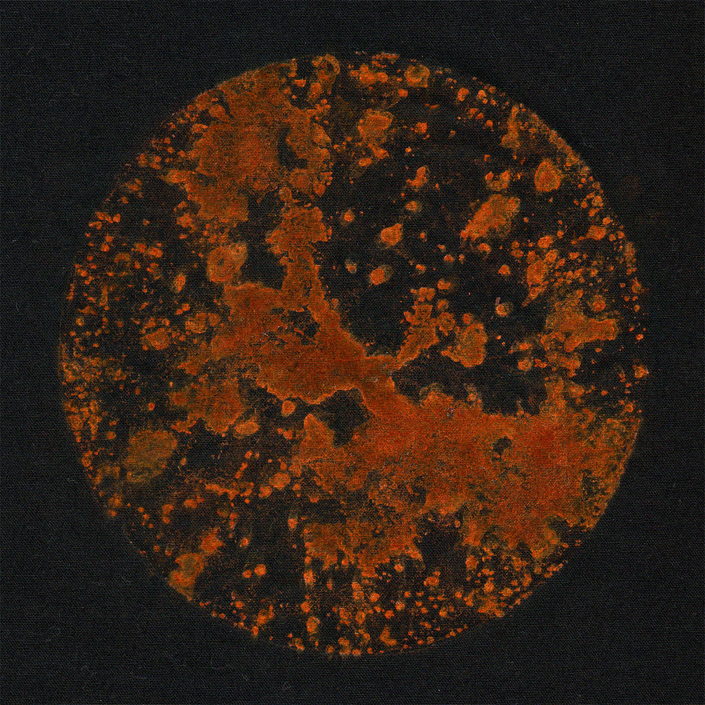 sunspots #8 - rust print - black | more rust prints | Sharon Pazner ...