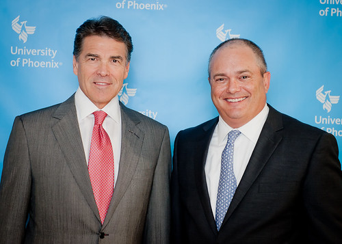 University of Phoenix Town Hall with Governor Rick Perry