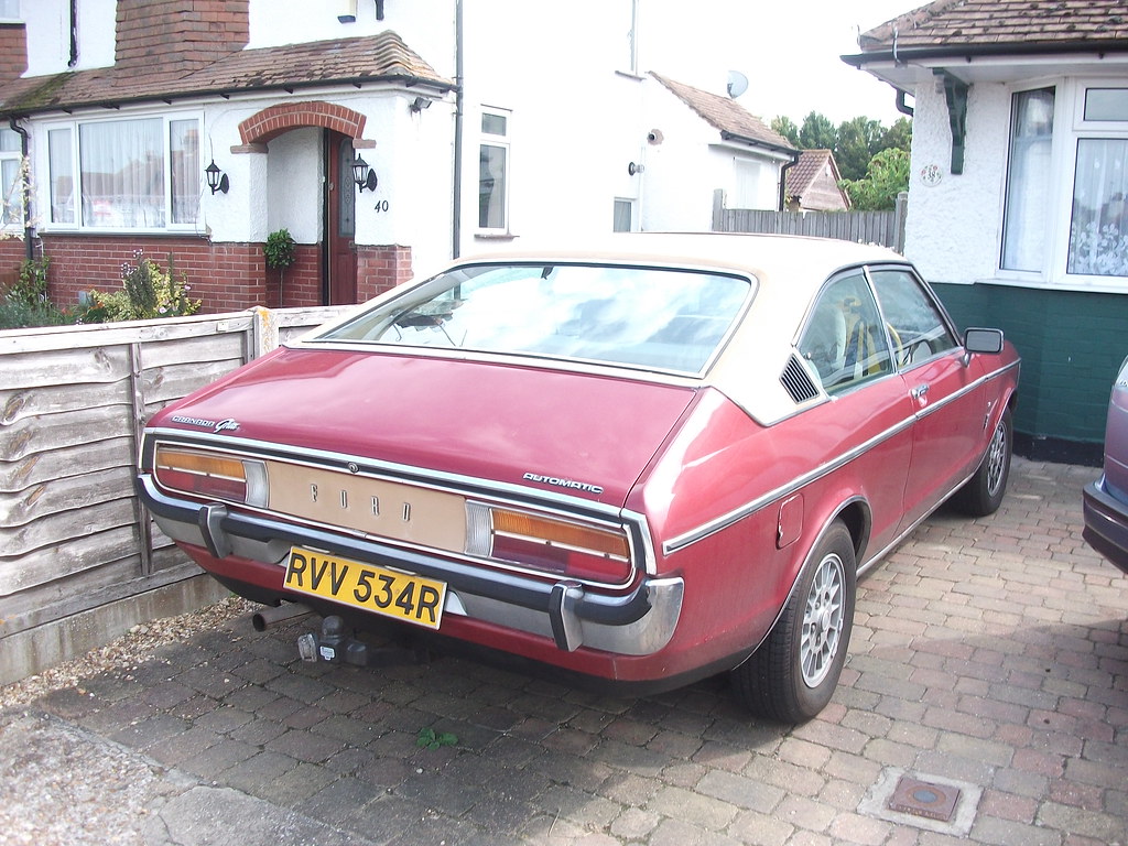1977 Ford Granada Ghia Coupe Auto Lovely colour and the