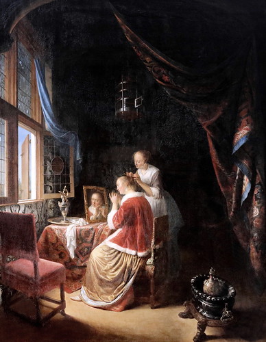 IMG_2200B Gerard Dou. 1613-1675. Leiden. Jeune femme à sa … | Flickr