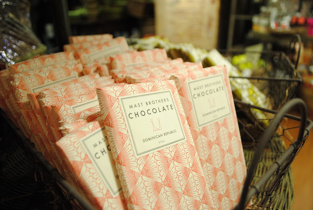 Mast Brothers chocolate at the Chelsea Market