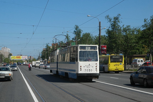 2008-05-23 Sankt Peterburg Tramway Nr.7030