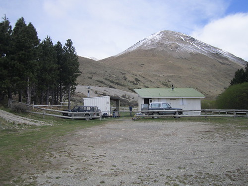 View by Harriet and Spare Cat, of the Lake Sedgemere Hut. hut nz highcountry molesworthstation lakesedgemere