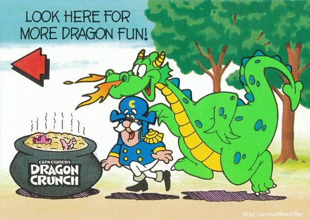 Cap'n Crunch's DRAGON CRUNCH - 1991