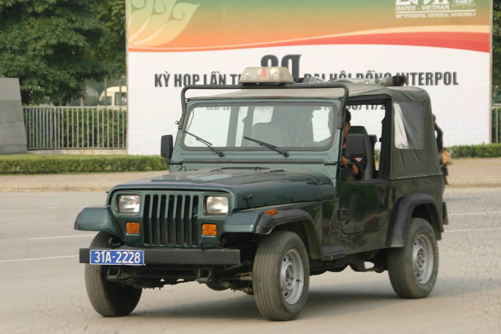1987 - 1995 Jeep Wrangler (YJ) '31A-2228' - Vietnam Police… | Flickr