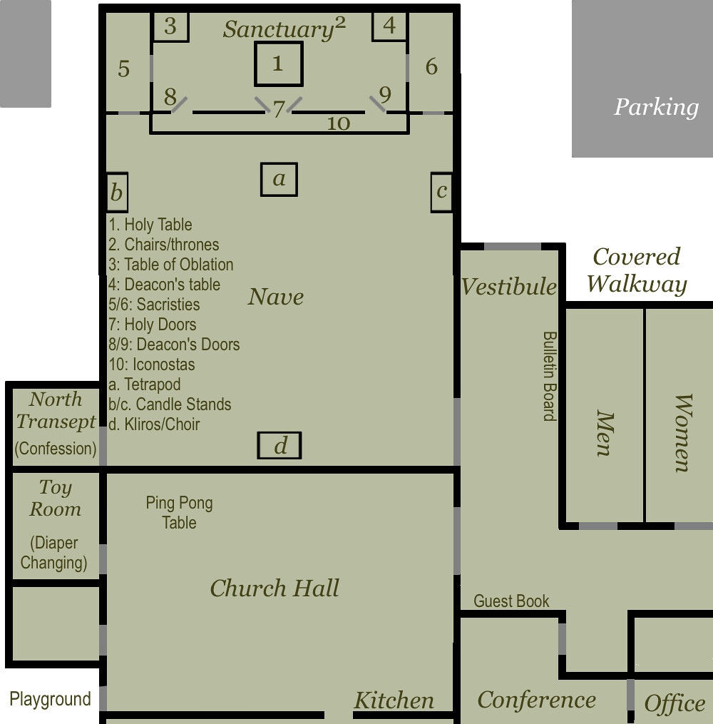 Church Layout Map
