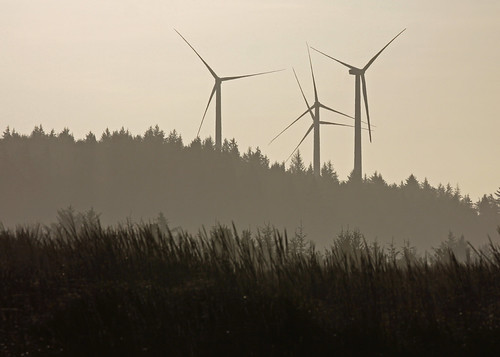 Wind Farm Silhouette | by rjs220302