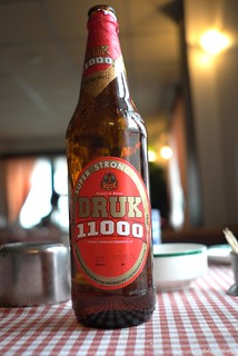 BHUTAN Druk 11000 /& Druk Lager Beer Labels