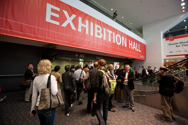 Oracle OpenWorld 2011 - Exhibition Hall Entrance