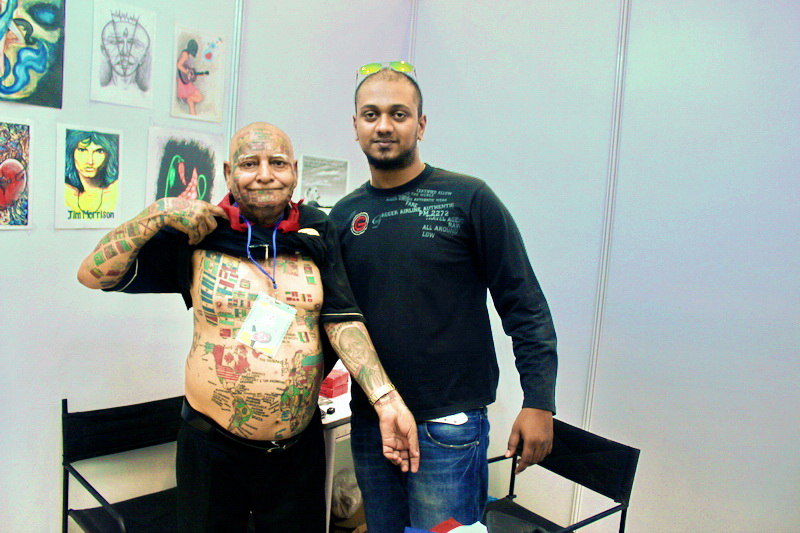 Veer Hegde tattoo artist bangalore - Eternal Expression Tattoo & Piercing Studio Bangalore