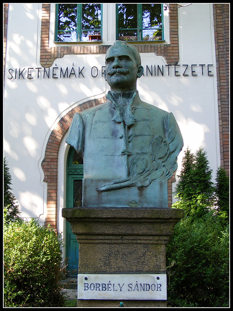 Statue of Sándor Borbély / Borbély Sándor mellszobor