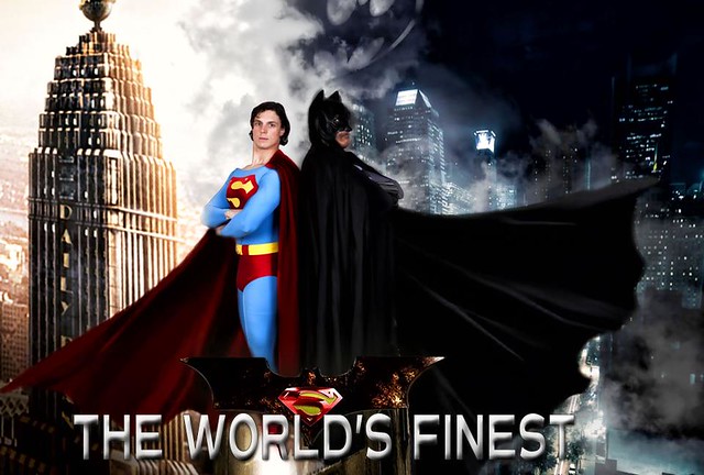 THE WORLD' FINEST BATMAN AND SUPERMAN COSPLAY 2012