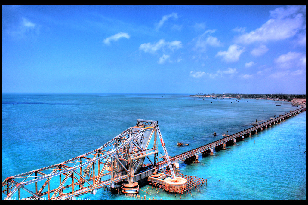 RamSetu | Palk strait between Pamban island and Indian mainl… | Flickr