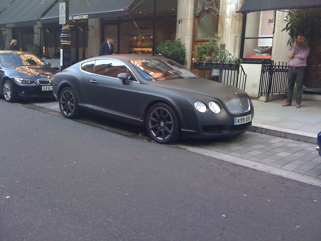 Email Drastisch Kneden Bentley Continental GT Black Matte | Ben | Flickr