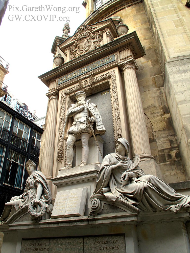 Gaspard II de Coligny statue, Paris. IMG_8232 by garethwong