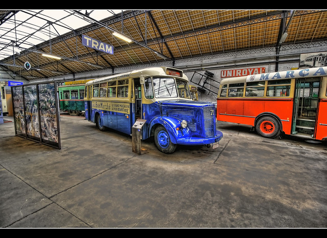 Liège B - Musée des Transports en commun du Pays de Liège - Autobus Mercedes 90cv TULE 02