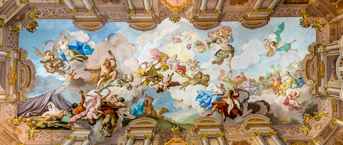 cruise abbey austria ceiling viking melk marblehall