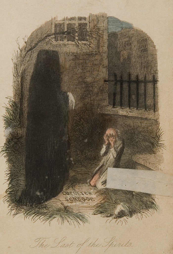 Charles Dickens: A Christmas Carol (SpColl918): The ghost of Christmas yet to Come, plate3