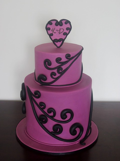 Koru Wedding Cake.