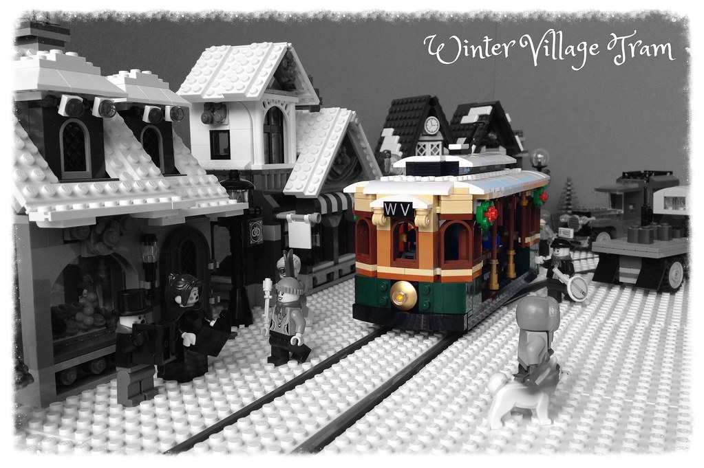 Winter Village Tram
