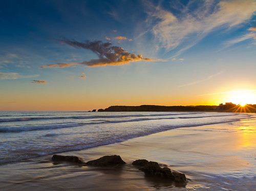 sunset seascape beach surf australia victoria explore greatoceanroad torquay explored