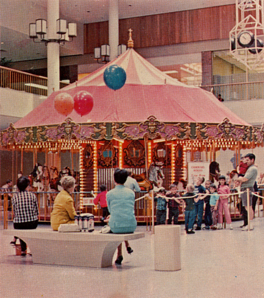 South Coast Plaza, 1960s, The back of this postcard claims …