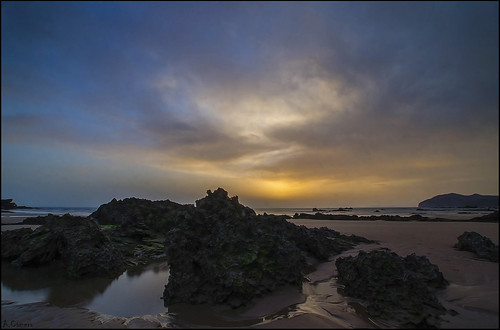 Marea baja by antoniocamero21, Nojacolor marina mar agua foto sony playa paisaje amanecer noja cantábria trengandín argonos