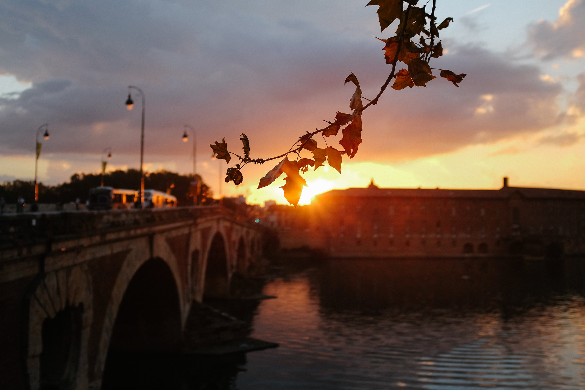 Sunset in Toulouse