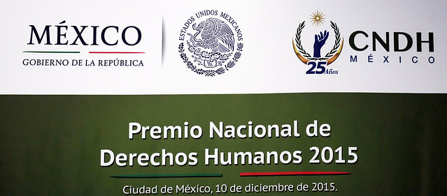Entrega del Premio Nacional de Derechos Humanos 2015