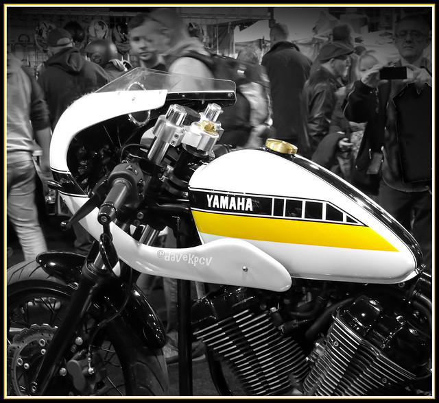 Yamaha V Twin Cafe Racer