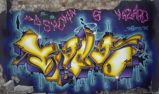 Kacao77 graffiti, Berlin