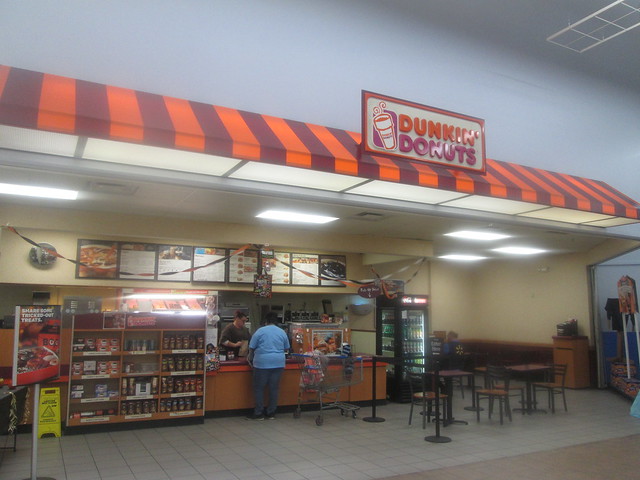 Dunkin' Donuts in Walmart