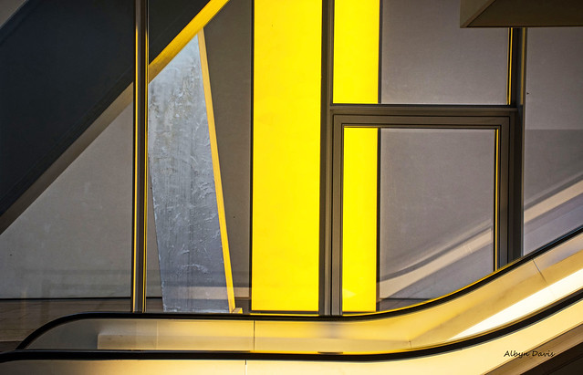 escalator (Vuitton Foundation detail-3)