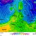 Předpověď teploty ve výšce cca 1 500 m n. m. pro 30. 12. podle modelu GFS z 22. 12., foto: Wetteronline.de