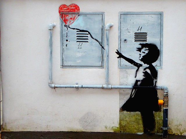 Va dove ti porta il cuore (Banksy)