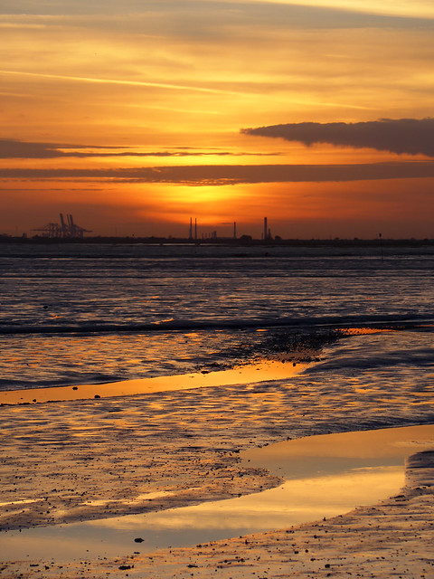February sunset at Leigh-on-Sea 1