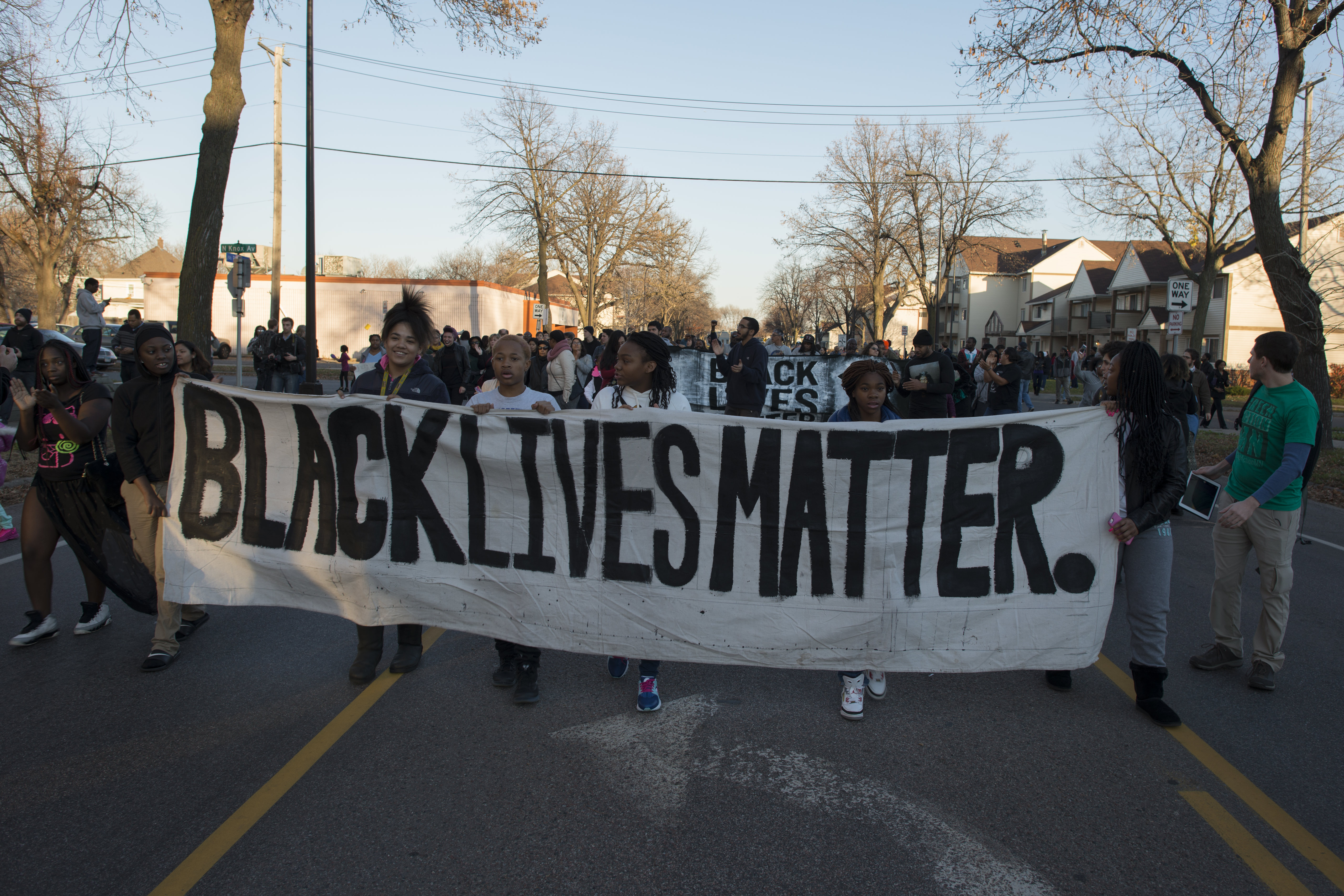 Black Lives Matter protest march