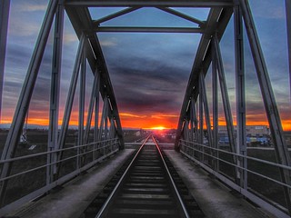 Sunset 3 (The Bridge)