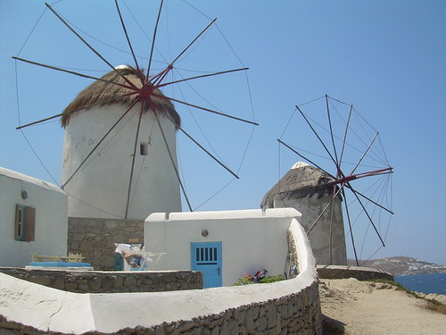Mykonos windmills | by mademoisellelapiquante