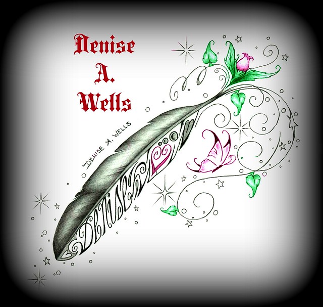 Denise Feather Tattoo Design by Denise A. Wells