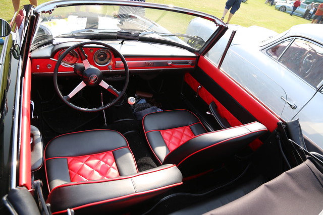 Fiat 1200 Sports Car Cockpit - 1962