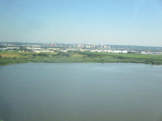 Delaware and the Delaware River as seen from the Delaware Memorial Bridge