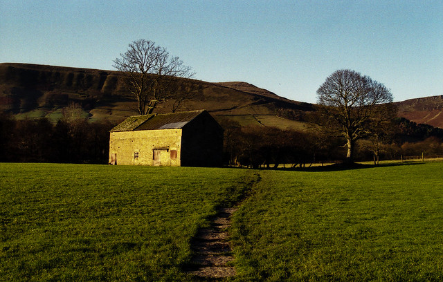 That barn - sometime in early January 2015.